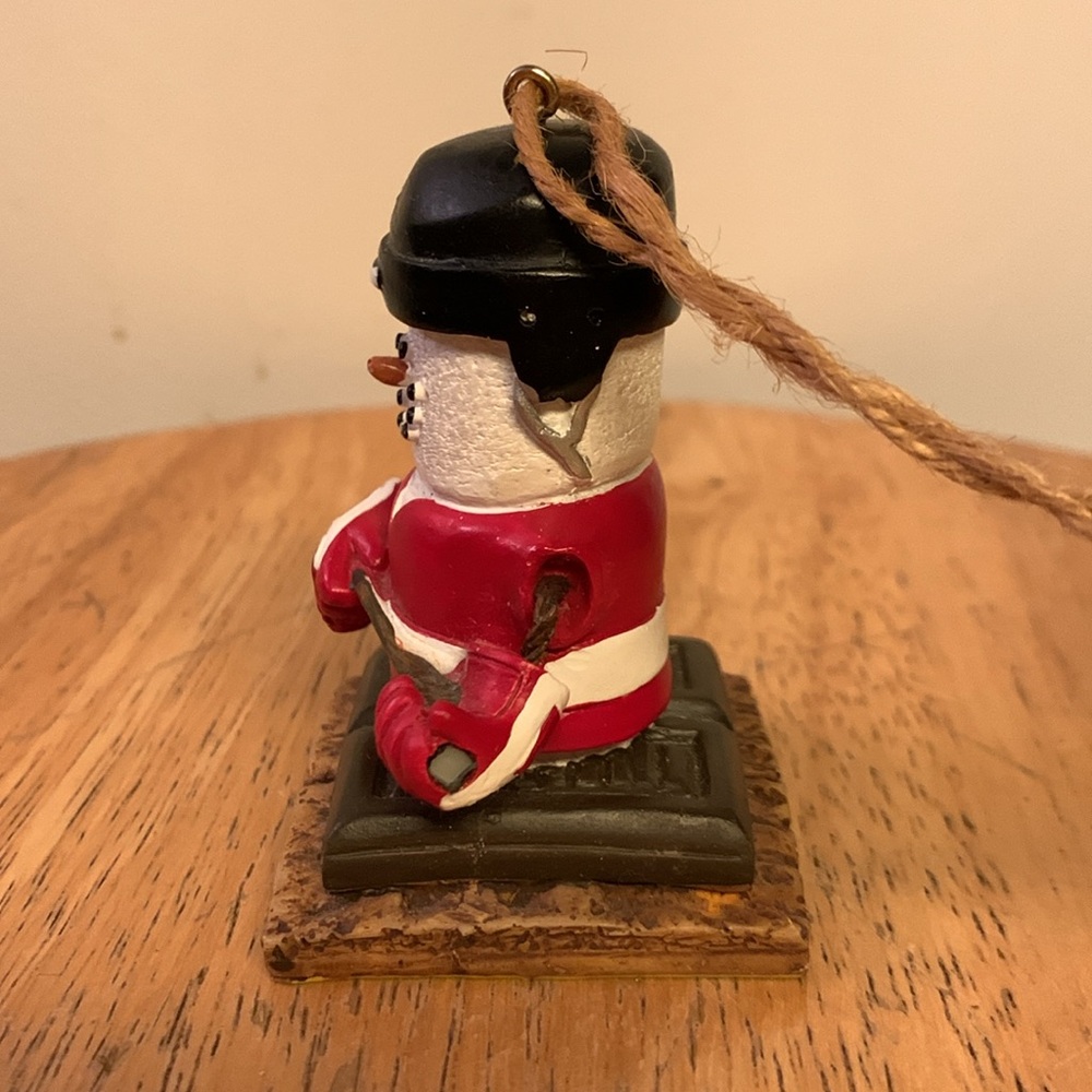 S’Mores Hockey Player Ornament - Picture 4 of 7